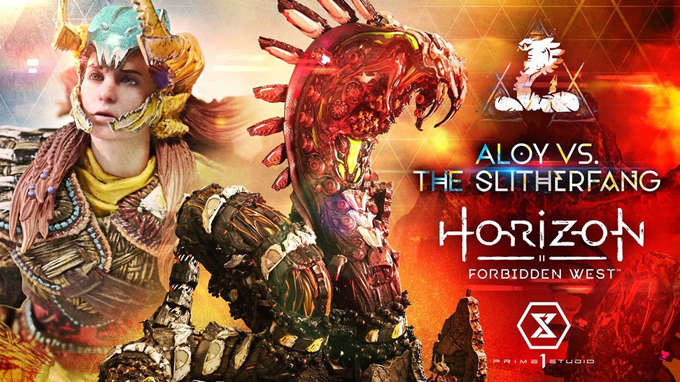 アルティメットジオラママスターライン ホライゾンフォビドゥンウェスト アーロイ VS スリザーファング