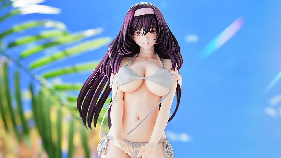 冬萌 桜 (Tomoe Sakura) 水着黒髪Ver.【健全Ver.】