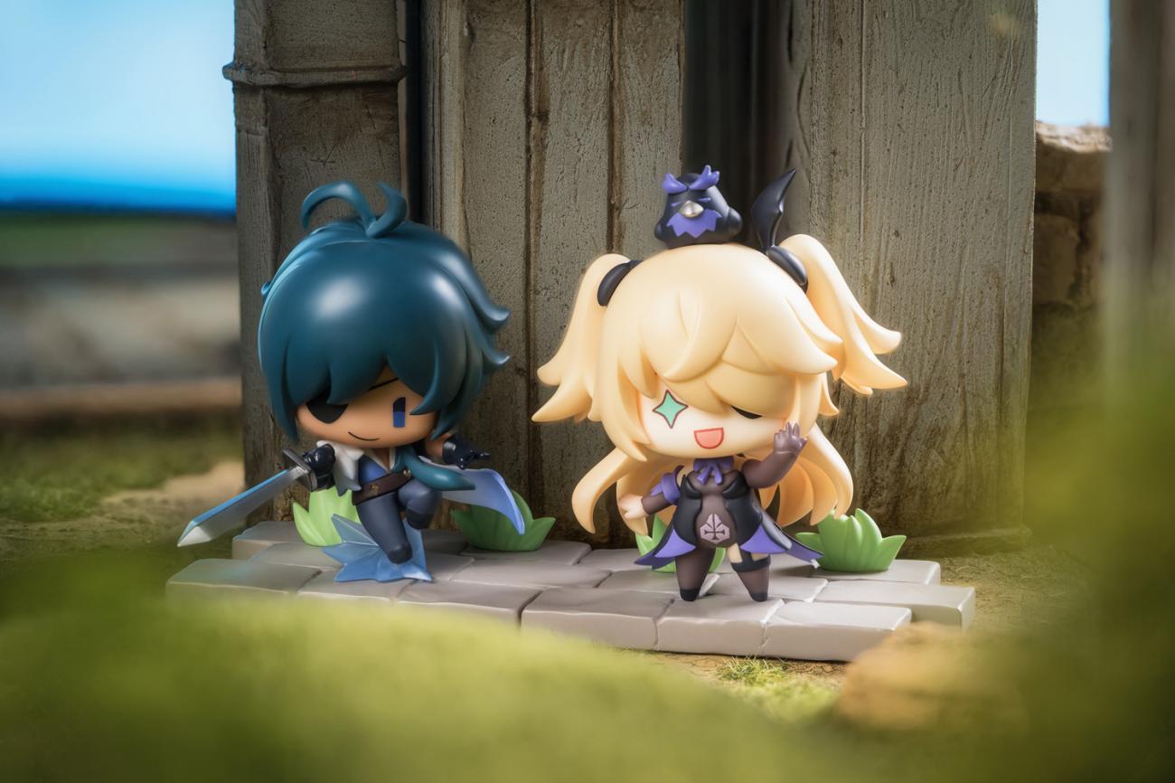 【アウトレット】原神「戦場の英姿」 コレクションフィギュア モンド篇 6個入りBOX
